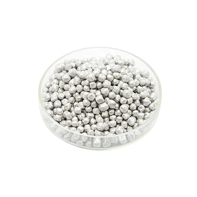Hög renhet 99,9% Silver Vit Magnesium Granulat
